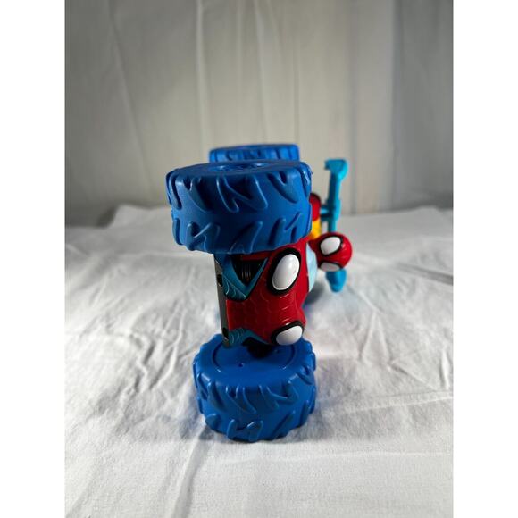 Marvel Spidey & Amazing Friends Web Climber Vehicle with Rev-Up Jazwares 2024 7" - Picture 14 of 16